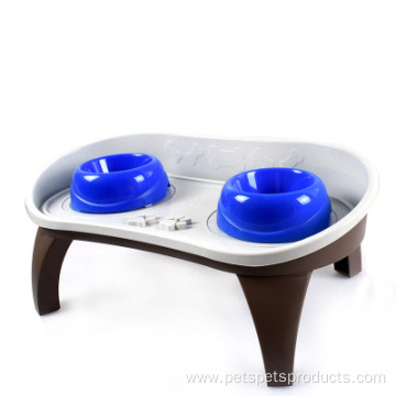 customized pet bowl holder dog feeding bowl scale
